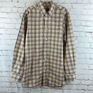 ORVIS Wrinkle Free Plaid Button Down, Size M